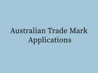 Australian Trade Mark Applications